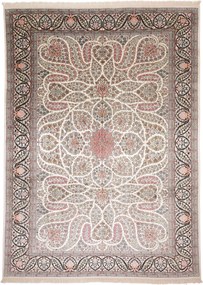 Cashmere Silk Tappeto 340 x 250 (Indian) Annodato A Mano