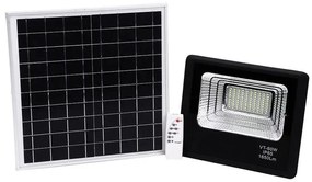 LED Faro solare dimmerabile LED/20W/6,4V 4000K IP65 + telecomando