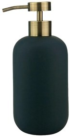 Dispenser di sapone in ceramica antracite 200 ml Lotus - Mette Ditmer Denmark