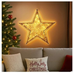 Brilagi - Decorazione natalizia a LED per esterni LED/2,6W/230V IP44 47x45 cm stella