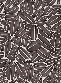 Élitis Carta da parati Succulente - Braun/ Grau