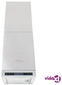 vidaXL Cappa a Isola con Display LCD e Sensore Touch 756 m³/h LED