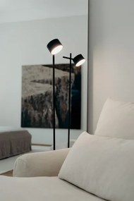 Osram - Lampada da terra LED dimmerabile DECOR KYOTO LED/12W/230V nera