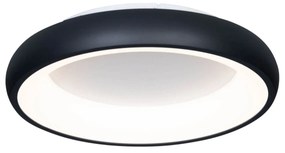 Plafoniera Moderna Nera 45cm con LED Dimmerabile - Cardona