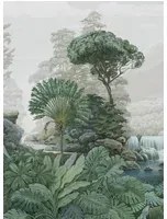 Isidore Leroy Carta da parati panoramica Firone Vert - Panel B