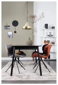 Tavolo da pranzo pieghevole nero , 120 x 80 cm Glimps - Zuiver