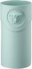 Vaso in porcellana La Medusa Green, alt. 24 cm