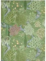 Liberty Tapete Enchanted Wood - Jade