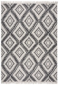 Tappeto bianco e nero 80x150 cm Alix - Flair Rugs