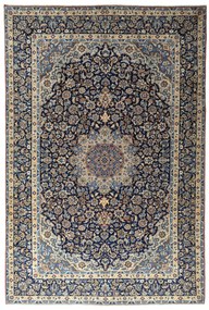 Najafabad Tappeto 290 x 430 Blu (Iran) Annodato A Mano