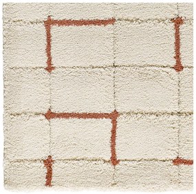 Tappeto color mattone/color crema 200x290 cm Brenda – Universal