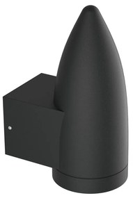 Applique da Parete a Cono per esterni, IP65 GU10 - Nera Colore del corpo Nero