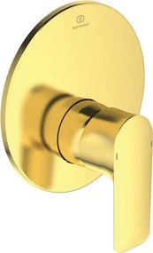 Rubinetto per doccia ad incasso 1 via Concept Air oro satinato IDEAL STANDARD