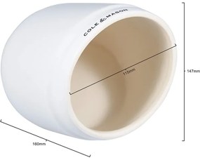 Cole&Mason - Contenitore per sale in ceramica WHITMORE