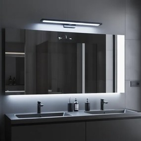 Illuminazione LED per specchio da bagno KLIMT LED/12W/230V 3000/4000/6000K 60 cm IP44 nero