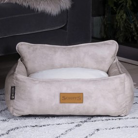 Scruffs &amp; tramps lettino per cani kensington l 90x70 cm crema