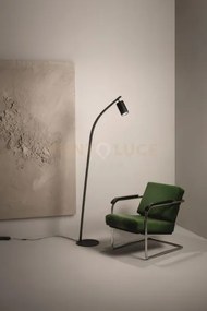 Piantana murga nero led 3000k 1889lm 30w dimmerabile h.184cm