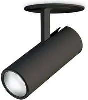 Tecnico Moderno Play Alluminio Nero Led 7W 3000K Luce Calda