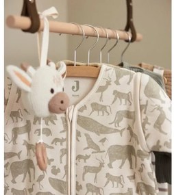 Jollein - Sacco a pelo 2in1 6-18 mesi 3 TOG Animals Olive Green