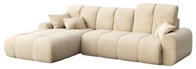 Divano letto beige Devichy , angolo sinistro Tous - devichy