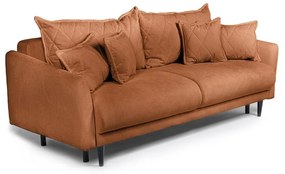 Divano letto marrone 215 cm Bjork - Bonami Selection