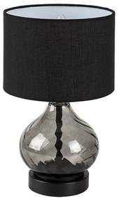 Rabalux 74034 - Lampada da tavolo PIRELO 1xE14/25W/230V fumé