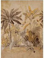 Arte International Carta da parati panoramica Milk and Honey - Gold Storm