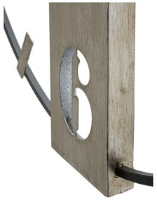 Orologio da parete ø 61 cm Silvery - Mauro Ferretti