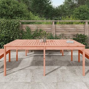Tavolo da giardino 203,5x100x76cm in legno massello di douglas