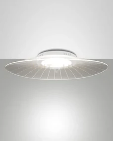 Vela plafoniera bianca l.78x55cm a led 3000k - 40w - 5400 lm dimmer...