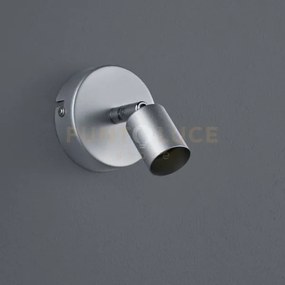 Paris senza lampadina spot 1 luce alluminio attacco gu10 d. 8cmx11cm
