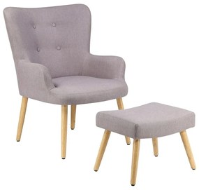 Poltrona grigio chiaro Coco - Støraa