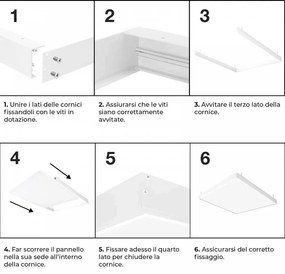 Plafoniera LED 120x60 84W CCT Bianco Variabile UGR19 con driver Philips Colore Bianco Variabile CCT
