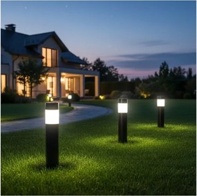 Lampada solare LED con sensore AURORA LED/1xAAA 4000K IP44 100 mAh