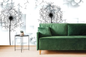 Carta da parati – Soffione in stile moderno