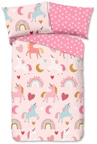 Biancheria da letto per bambini in flanella per letto singolo 140x200 cm - Good Morning