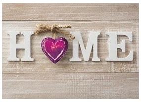 Fotomurale adesivo  Home Heart (Violet)  Larghezza x Altezza Home decor 392x280