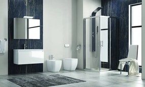 Box doccia 100x90 vetro 6mm anticalcare KF1000 - KAMALU