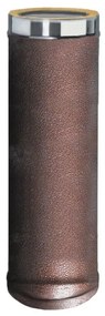 Condotto a doppia parete Tubo DP coib. Arabesc d.80/130 in inox 100 cm