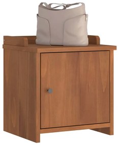 Panca Da Corridoio Sandnes 45x40x50 Cm Legno Massello Di Pino /