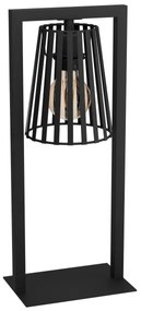 Eglo 390005 - Lampada da tavolo BOGOTA 1xE27/40W/230V nero