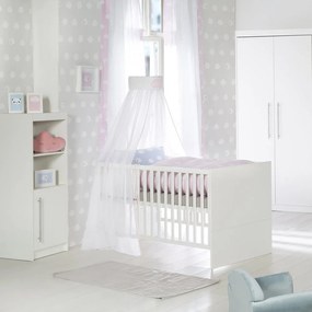Libreria per bambini bianca 43x126x38,5 cm Maren – Roba