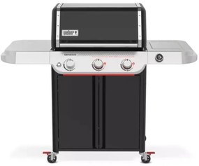 barbecue a gas weber "genesis e-325" nero 3 bruciatori