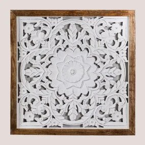 Pannello Decorativo in Legno (64x66 cm) Narmadas D - Sklum