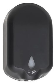 Dispenser per sapone 14x23,5 cm, nero