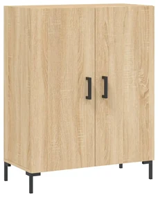 Credenza rovere sonoma 69,5x34x90 cm in legno multistrato