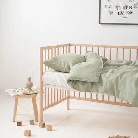 Biancheria da letto per bambini per letto singolo 140x200 cm Sage - Linen Tales