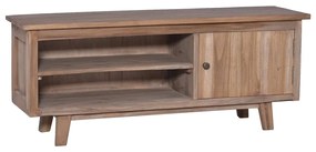 Mobile porta tv 100x30x40 cm in legno massello di teak