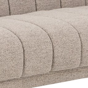 Divano bouclé beige 218 cm Tampa - Actona