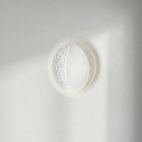 Lampada LED da incasso 175W Luna Crescente 60x60 cm in Gesso